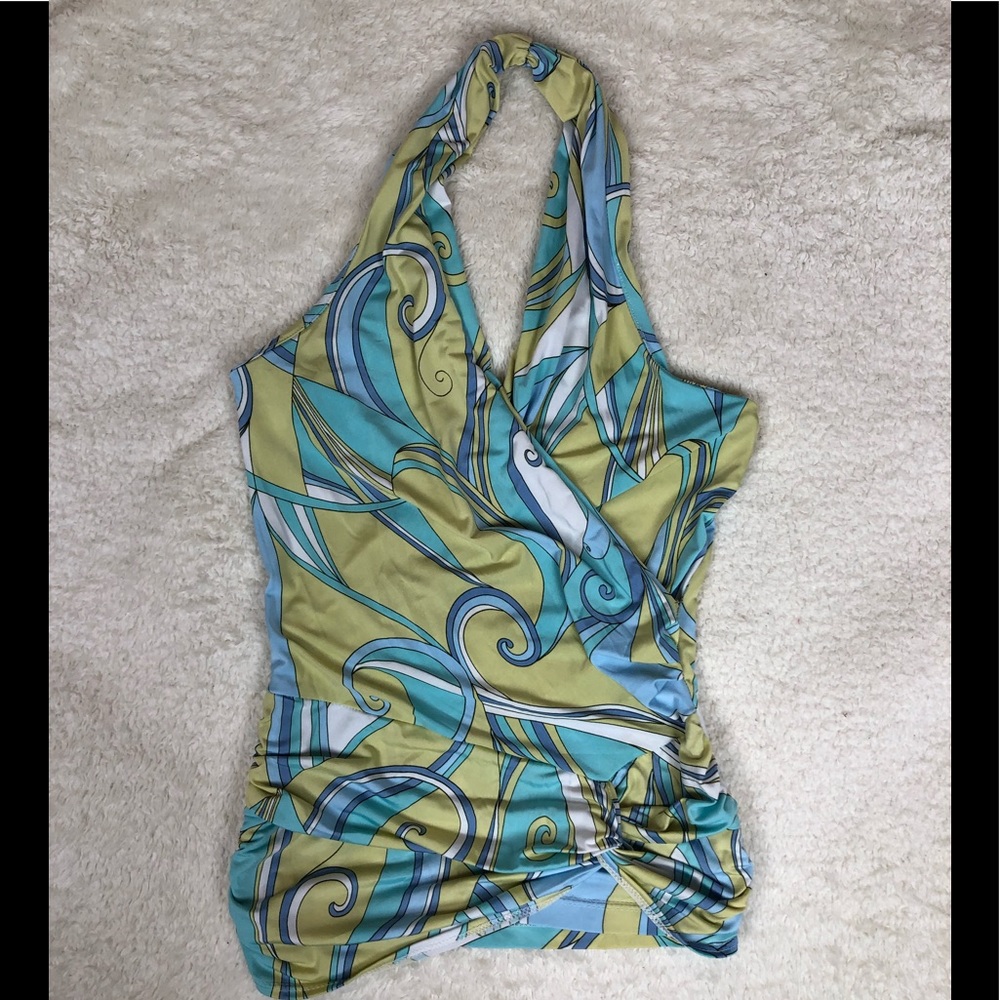 Do & Be Halter Top Pastel Swirl